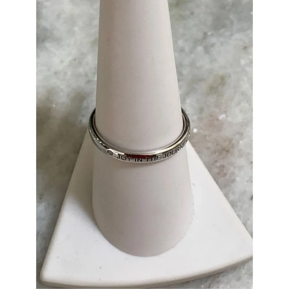.925 Sterling Silver Ring engraved 8” Ring #inspiration